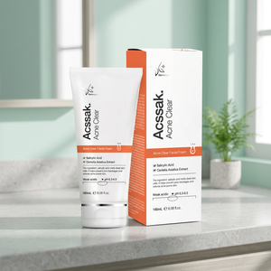 Mousse nettoyante liquide Dermagen Acssak fabriquée en Corée Produit de traitement et de nettoyage de l'acné - Product Image 3