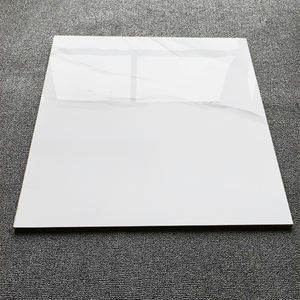 <span class=keywords><strong>60x60</strong></span> 80x80 광택 대리석 바닥 타일 광택 처리 된 도자기 도자기 도자기 흰색 세라믹 타일 - Product Image 5