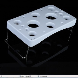 Vente en gros de porte-sac <span class=keywords><strong>à</strong></span> <span class=keywords><strong>douille</strong></span> pliable blanc pour <span class=keywords><strong>support</strong></span> de sac <span class=keywords><strong>à</strong></span> glaçage, ensemble de pieds en acier inoxydable, outils de cuisson pour gâteaux - Product Image 2