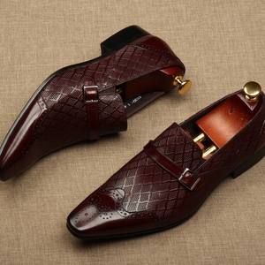 ชุดเดรสหนังออกซ์ฟอร์ดสำหรับผู้ชายคุณภาพสูงแบบดั้งเดิม - Product Image 2