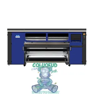 ENJET digital sublimation printer for fabrics for clothing i3200 12 heads sublimation printer for polyester