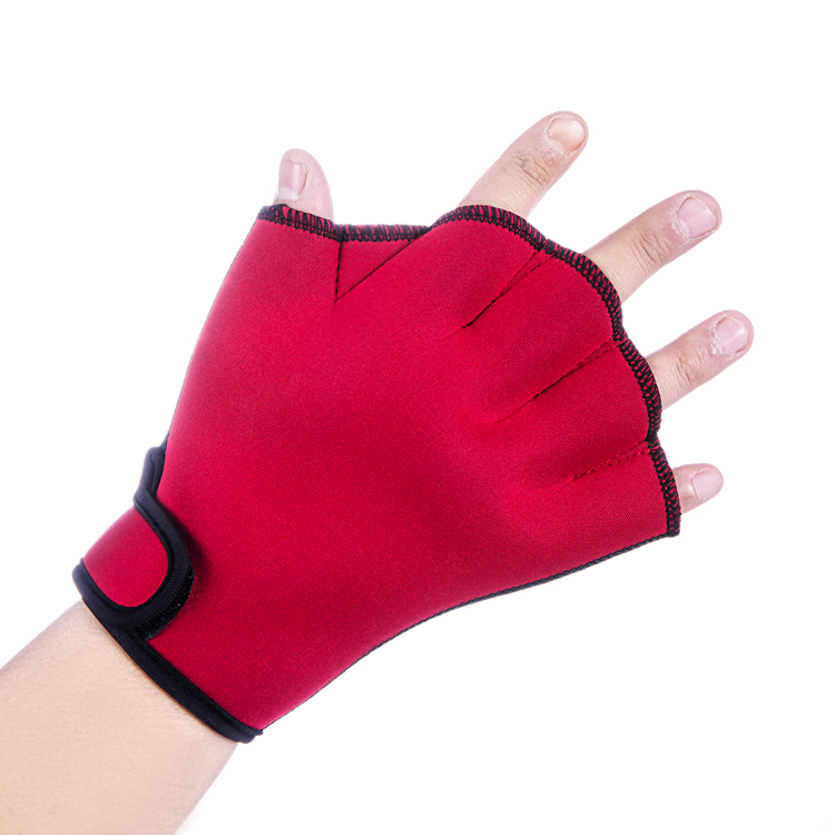 Красные профессиональные прочные пользовательские спортивные перчатки, неопреновые перчатки для дайвинга