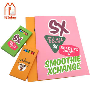 ओम कस्टम ए 4/ए 5 बच्चों की पेंटिंग पेंसिल या क्रेयॉन के साथ रंग बुक, बच्चों के लिए प्रचार कला सेट - Product Image 6