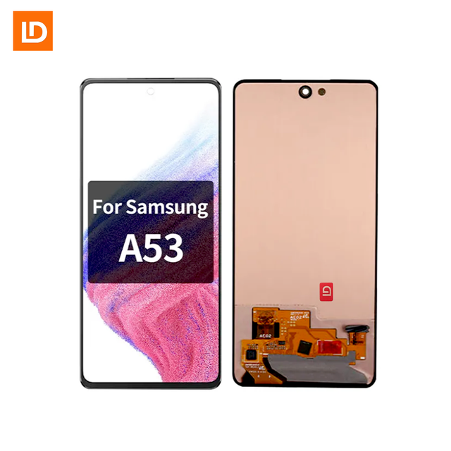 Replacement Amoled Screen with Frame for A52/A53/A54/A56/A70/A71 5G Mobile Phone Touch Screen 1 Year Warranty