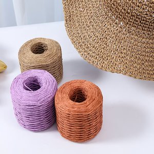 Đầy Màu sắc DIY bện Straw <span class=keywords><strong>Rope</strong></span> drawcord đối với quà tặng bao bì không thấm nước cho túi xách Hàng may mặc Giày - Product Image 6