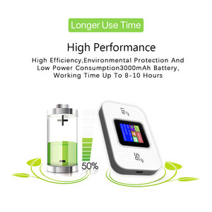 Bộ định tuyến di động 4G 3000mAh Type-C mifis bỏ túi Bộ định tuyến <span class=keywords><strong>Wifi</strong></span> <span class=keywords><strong>Modem</strong></span> Wi-Fi 4G LTE chia sẻ <span class=keywords><strong>wifi</strong></span> di động hotspot mf688 - Product Image 6