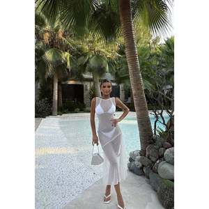 VESTIDO DE PLAYA ROMINA, Elegantes Trajes de Baño para Mujer - Product Image 2