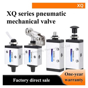 Válvula Solenoide Neumática de Aire de Bobina Única de Gran Tamaño de 1/2 Pulgada, Serie XQ XQ230420-XQ250620, Eléctrica de 5/2 Vías, AC 24V 110V 220V 380V - Product Image 1