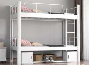 2024 meubles en acier au design moderne lits superposés en métal pour adultes de haute qualité pour chambre à coucher hôtel école hôpital appartement - Product Image 5