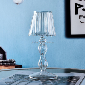 Chandelier en verre haut, utilisé pour les bougies flottantes, chandelier haut pour décor de Center de Table, décor de fête de famille, de mariage - Product Image 3