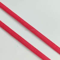 Sangle élastique plate semi-circulaire en Spandex/Nylon de 6 mm, motif plissé mille-pattes, pour chaussures – Vente directe usine