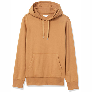 Sweats à capuche surdimensionnés de haute qualité pour hommes, logo personnalisé, pull uni, grande taille, vêtements décontractés, sweats à capuche en coton pour hommes en vente - Product Image 1