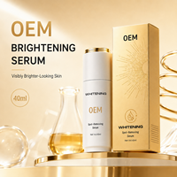Coffret Soin Visage Éclaircissant Anti-Taches pour Femmes, Teint Terne et Irrégulier, 4 Pièces : Essence, Sérum, Lotion, Crème – Vente en Gros OEM