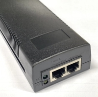 Inyector PoE Pasivo de 48 VCC y 625 mA, Adaptador PoE de 30 W, Gigabit de 1000 Mbps para Switch Ethernet, Redes VoIP, Punto de Acceso, Cámara CCTV