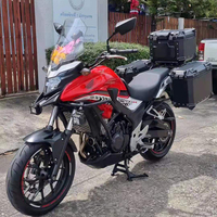 Sacs de selle étanches 36L F2-MOTO, coffre à bagages rigide en aluminium, boîte latérale pour moto, pour le rangement et la livraison