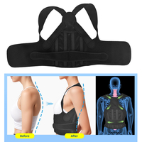 Haltungskorrektor Redresse Dos réglable dos soutien lombaire corps meilleure ceinture correcteur de Posture pour les employés de bureau