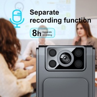 Cámara Inalámbrica Magnética Portátil con Batería, Cámara Corporal HD 1080p con Grabación de Audio y Video M01