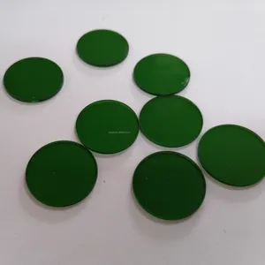 알루미늄 어댑터가있는 OEM 광학 다이아 50mm LB7 녹색 필터 유리 VG8 제조