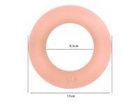 Haltères circulaires en silicone 5LB 8LB 10LB 15LB, en fonte, écologiques, durables, anneaux de musculation lestés pour yoga, pilates et fitness