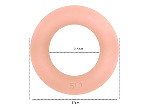 <span class=keywords><strong>Mancuerna</strong></span> Circular de Silicona de 5LB, 8LB, 10LB, 15LB, Anillo de Peso de Hierro Fundido Ecológico y Duradero para Yoga, Pilates y Fitness - Product Image 3
