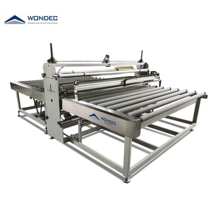 WONDEC Hot <strong>Sale</strong> Protective Film Laminating <strong>Machine</strong> Insulating <strong>Glass</strong> Automatic Feeding Motor PLC Core Easy Operation 1.5KW 360V - Product Image 3