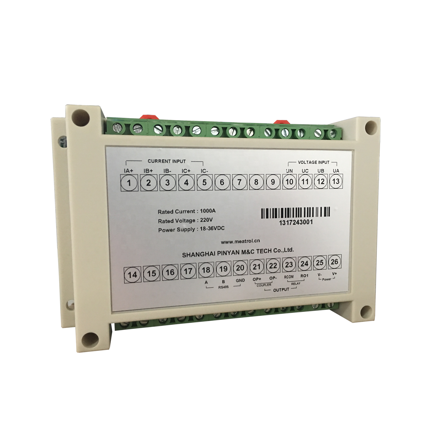 MEATROL ME531 Multifunctional Energy Meter Three Phase Electric Power Meter