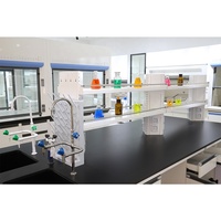 Table de travail promotionnelle pour laboratoire scolaire, îlot de travail, mobilier de laboratoire, table de laboratoire