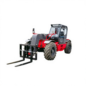 Chariot télescopique de 3 tonnes de marque chinoise de premier plan, fiable, 4x4, diesel, avec cabine climatisée - Product Image 2