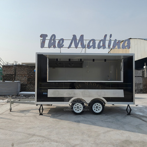 Remolque de Comida, Remolque de Jugos, Remolque Comercial con Ventana de Servicio, Camión de Comida Totalmente Equipado, Carrito de Comida para Alitas de Pollo Fritas - Product Image 6