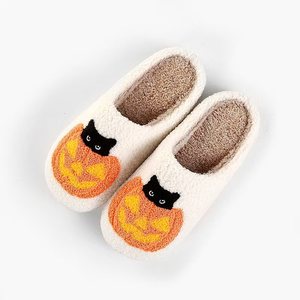 Wholesale New Slides Halloween Home Warm Custom <strong>Slippers</strong> Christmas <strong>Novelty</strong> <strong>Slippers</strong> Cute Skull <strong>Slippers</strong> for Women - Product Image 3
