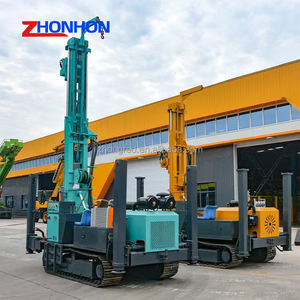 Foreuse sur chenilles <span class=keywords><strong>portable</strong></span> Zhonhon CSQ400, pour trous de 63-110 mm, profondeur 400 m, puissance 78 kW, équipement de forage - Product Image 3