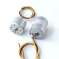 Moteur CC sans balais mini 24 mm avec driver intégré, haute vitesse, faible bruit, pour dispositifs médicaux, maison intelligente, vélo électrique et ventilateur