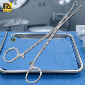 Pinces à tissus Babcock 16 cm en acier inoxydable, instrument chirurgical pour la chirurgie générale, certifié CE - Product Image 3