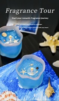 Handgemachte Gel-Wachskerze Modern Duftende Kerze Langanhaltender Duft Wohndekor Luxuriöses Geburtstagsgeschenk Großhandel
