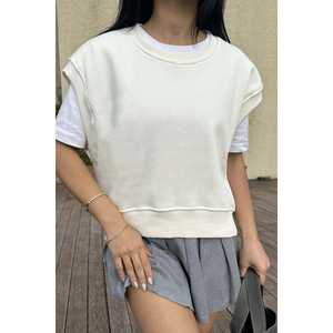 Sudadera sin mangas Alice para mujer, blanca, talla 4XL, con capucha, bordado de camuflaje, seda de alta calidad, 3D, otoño, holgada, con forro. - Product Image 4