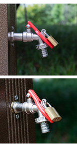 Robinet en alliage de <span class=keywords><strong>zinc</strong></span> TMOK Yuhuan Factory DN20 3/4 pouces avec poignée de verrouillage, robinet d'eau extérieur de <span class=keywords><strong>jardin</strong></span>, robinet verrouillable - Product Image 6