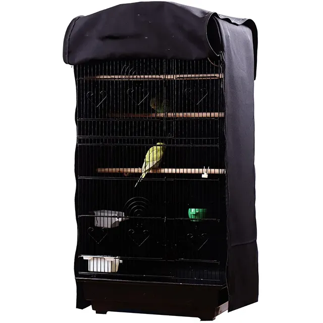 Custom Size LOGO Wholesale Professional Manufacturer Waterproof Cages Cover Breathable Privacy Bird Cages Cover