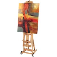JQ Cadre photo naturel Peinture à l'huile professionnelle Art Chevalet en bois Mini chevalet en bois Stand pour enfants Mariage