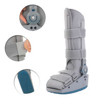YR-701-1 Nouveau design Botte orthopédique en alliage d'aluminium CE avec charnière réglable, semelle légère en mousse polymère haute performance