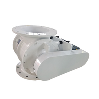 Vanne rotative semi-automatique en acier au carbone pour les machines de décorticage du riz et de transformation laitière