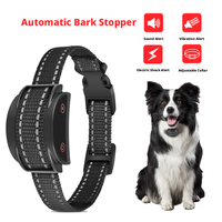 Ferngesteuertes Hundetrainingshalsband IP67 Wasserdicht Wiederaufladbar LCD-Display Piepton Vibration Schock für Outdoor-Hundeverhaltenstraining