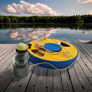 Moulinet de pêche à <span class=keywords><strong>la</strong></span> <span class=keywords><strong>carpe</strong></span> à tambour à deux vitesses conventionnel, manivelle manuelle, pour pêche en haute mer, étanche IP68, caméra HD 360°, profondeur 30m - Product Image 6