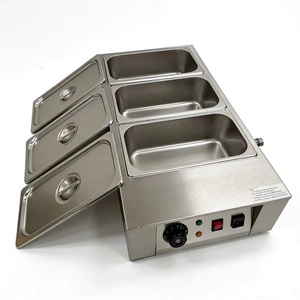 Máquina Templadora de Chocolate Pequeña de Sobremesa, Calentador Eléctrico de Alimentos, Máquina para Derretir Chocolate para Té con Leche, <span class=keywords><strong>Boba</strong></span>, Sopa, <span class=keywords><strong>Restaurante</strong></span> - Product Image 4