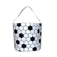 Nouveau Sac Fourre-tout en Toile 2026 pour le Sport (Softball, Football, Baseball, Soccer) et Pâques, Sac de Rangement pour Enfants, Sac à Bonbons d'Halloween pour Enfants
