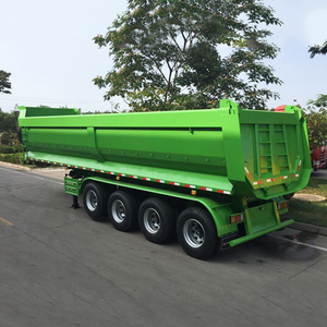 Semirremolque Volquete Hidráulico de Acero de Alta Resistencia en Forma de U de 3-6 Ejes y 60t-100t de Capacidad, con Servicio Personalizado - Product Image 3