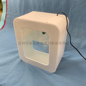 Rechthoekig Acryl <span class=keywords><strong>Aquarium</strong></span> Met Led Licht Mini Desktop Indoor <span class=keywords><strong>Aquarium</strong></span> Acryl <span class=keywords><strong>Aquarium</strong></span> Vitrine Kast - Product Image 6