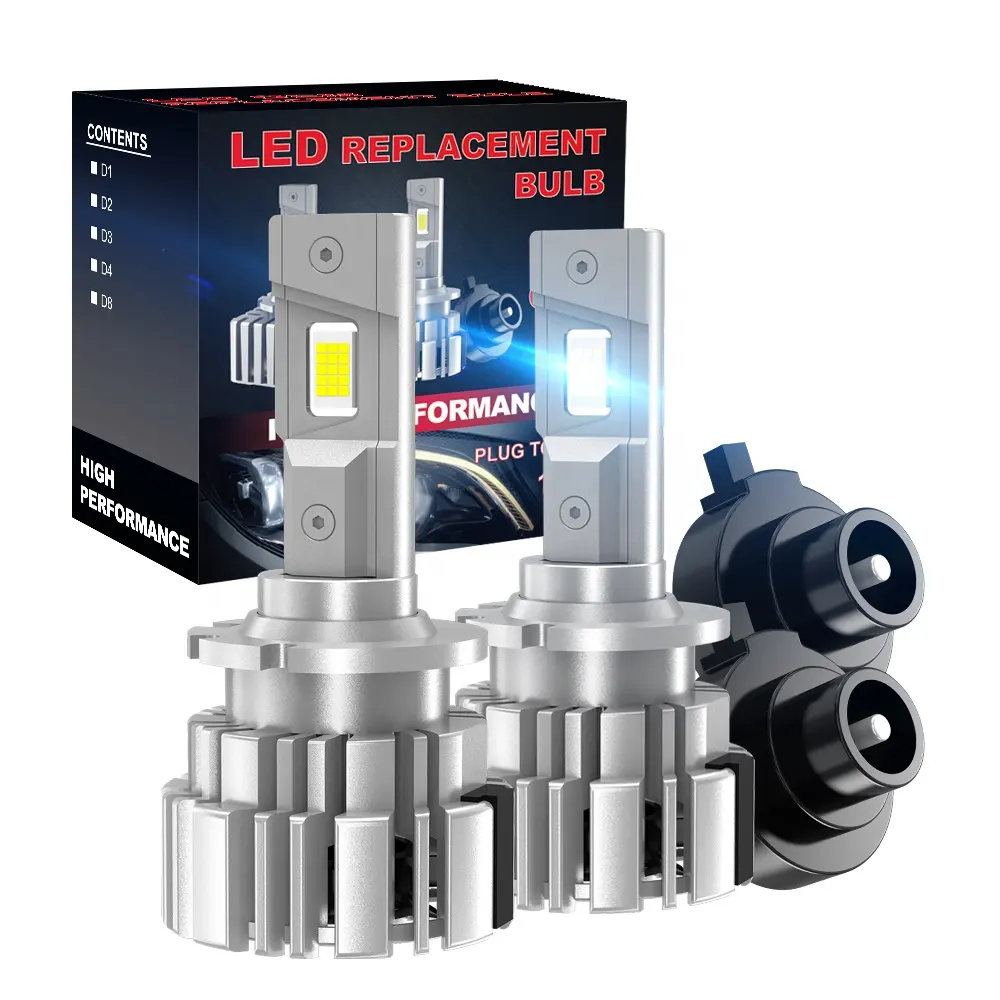 Led Car Headlight 35W For D4S D4R Xenon Bulb Car Led Headlamp D Series Bulb 6000K Kit