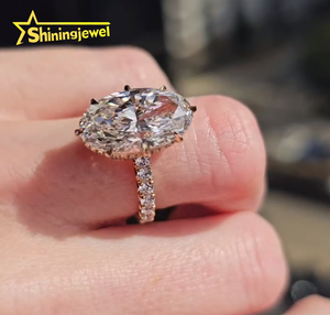 Anello solitario 10K 14K 18K oro giallo taglio 5ct IGI rapporto laboratorio diamante CVD anello di diamanti <span class=keywords><strong>per</strong></span> <span class=keywords><strong>la</strong></span> <span class=keywords><strong>festa</strong></span> <span class=keywords><strong>della</strong></span> <span class=keywords><strong>mamma</strong></span> delle donne - Product Image 2