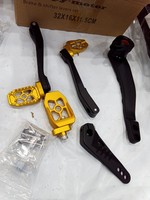 Kit de marchepieds style MX avec bras de frein et système de changement de vitesse talon-orteil pour modèles Harley Touring 2014-2025