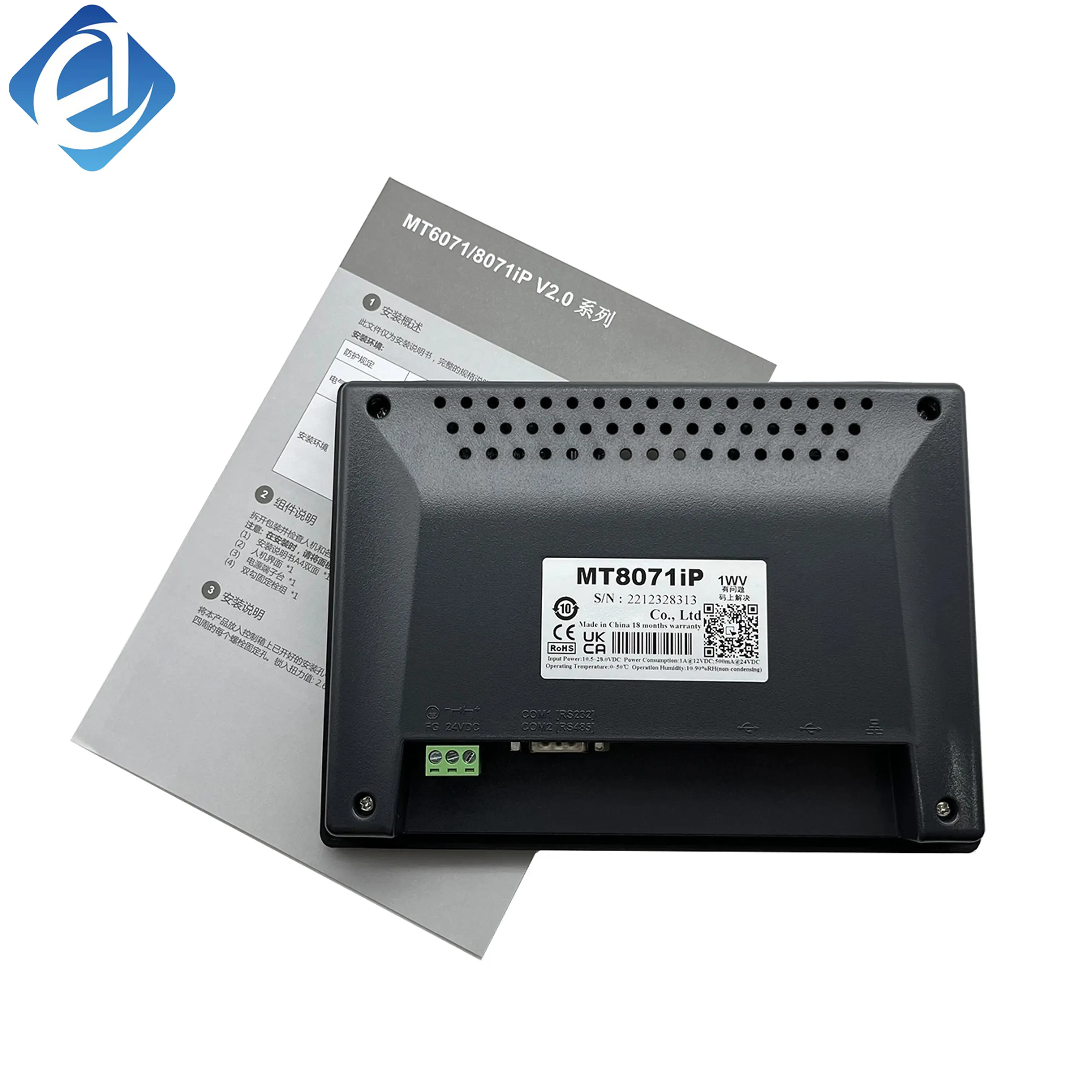 タッチスクリーンMT8071iP mt8071ip HMIスクリーンディスプレイコントロール倉庫在庫新品オリジナル